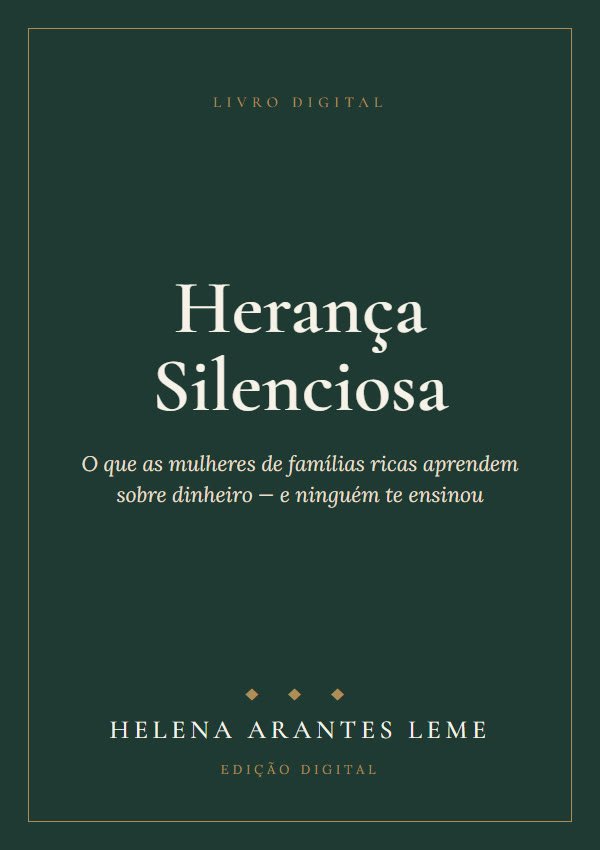 Capa do livro Herança Silenciosa